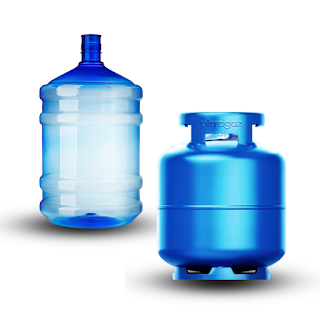 Kit 1 Gás de Cozinha (P13) + 1 Galão de Água 20L